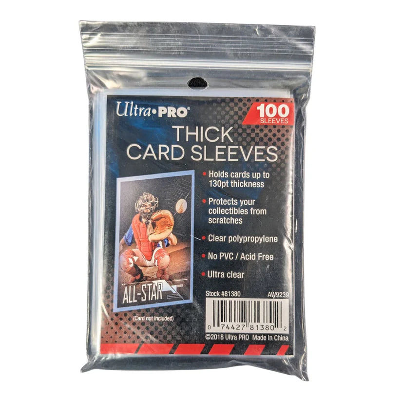 Ultra Pro - 130pt Thick Card Sleeves (100 Sleeves)