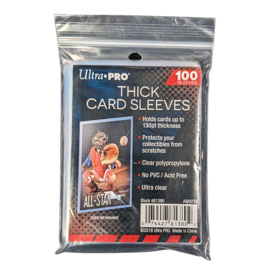 Ultra Pro - 130pt Thick Card Sleeves (100 Sleeves)