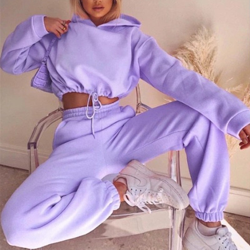 Jogging Suits For Women 2 Piece Sweatsuits Tracksuits Long Sleeve HoodieCasual Fitness Sportswear Various Colours