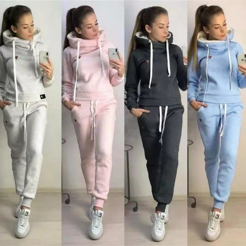 2 Piece Women's Sporty Ultra Soft Tracksuit Various Colours