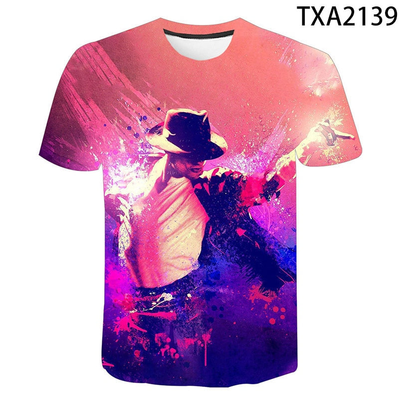 Michael Jackson 3d T-Shirt Unisex Various Designs
