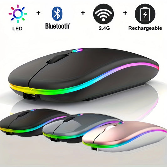 RGB Glide Pro Wireless RGB Mouse Various Colours