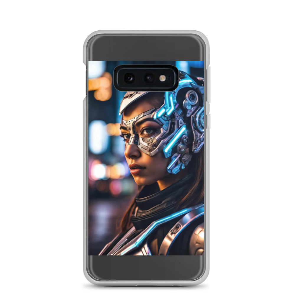 Cyborg Woman Clear Case for Samsung®