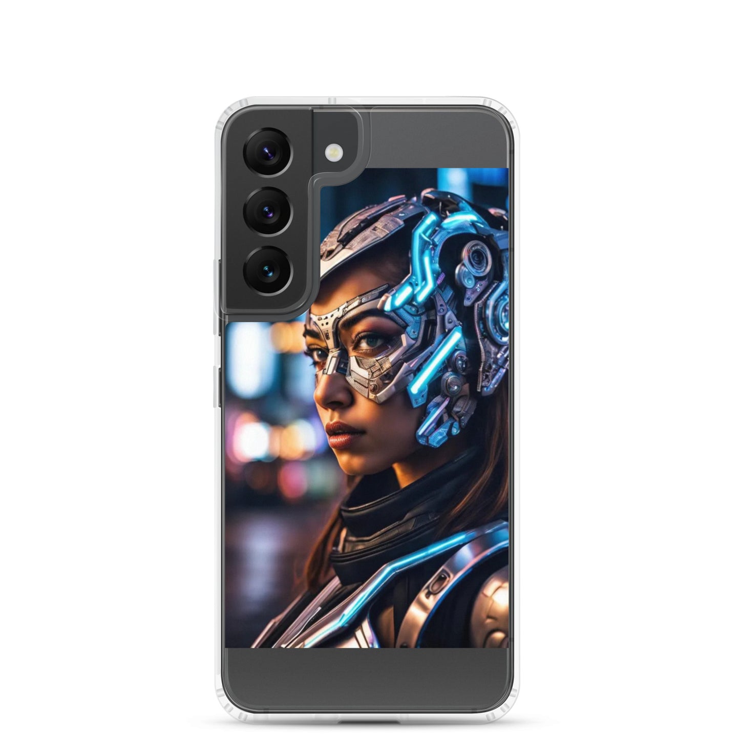 Cyborg Woman Clear Case for Samsung®