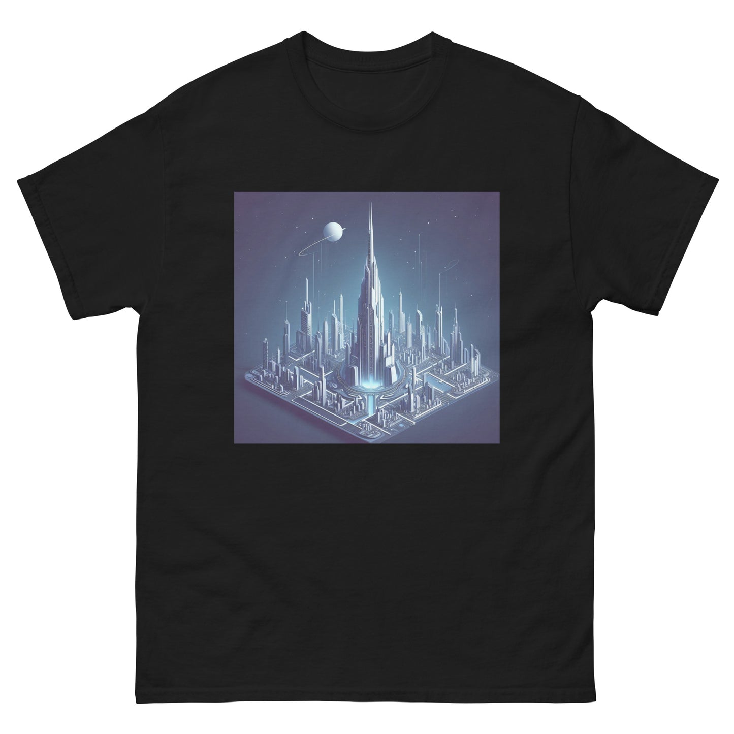 Futuristic City Men's Classic T-Shirt