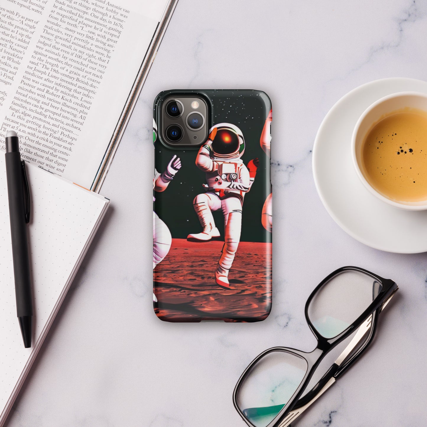 Astronaut Dance Party Snap case for iPhone®