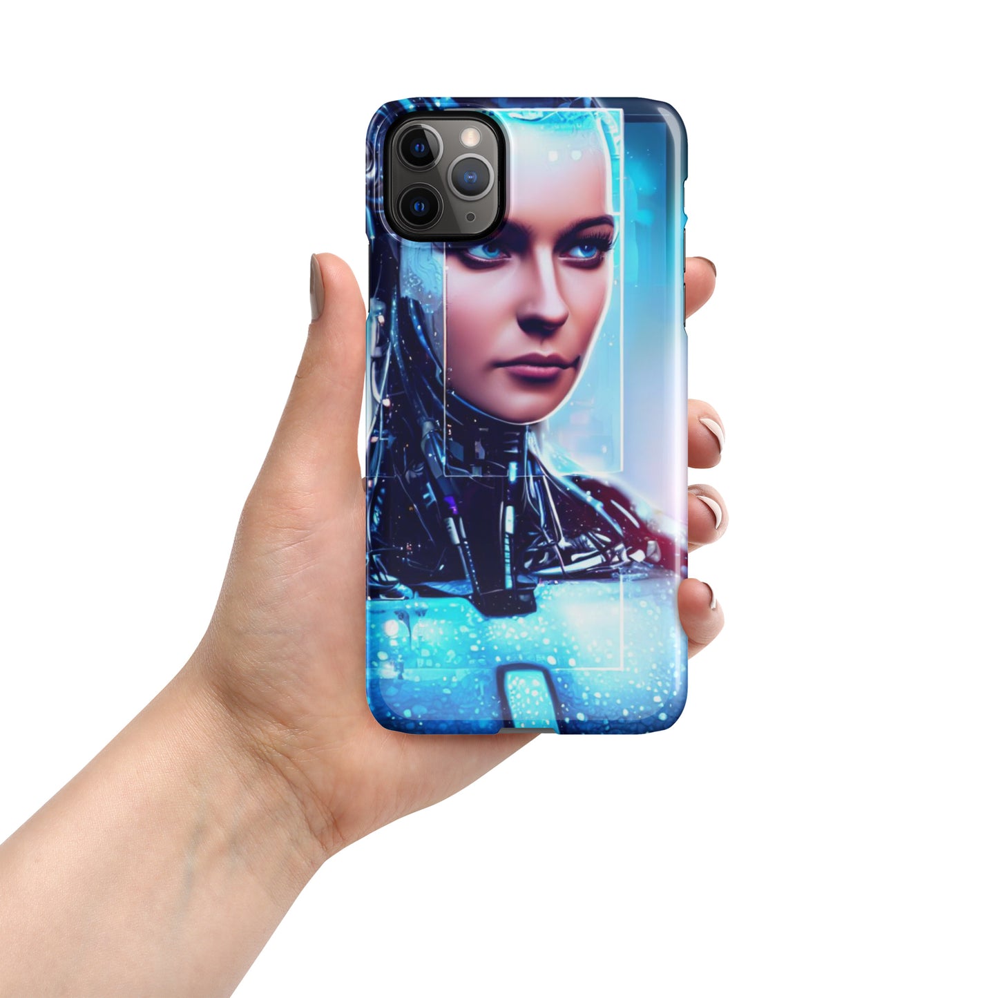AI Human Robot Snap case for iPhone®