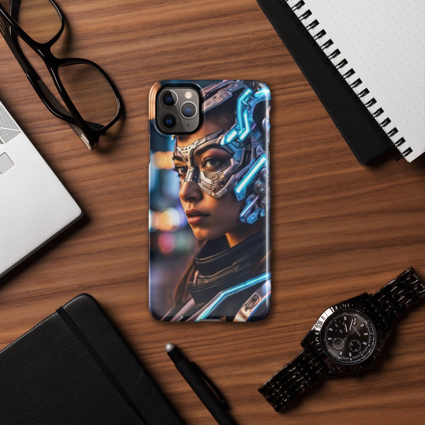 Cyborg Woman Snap case for iPhone®