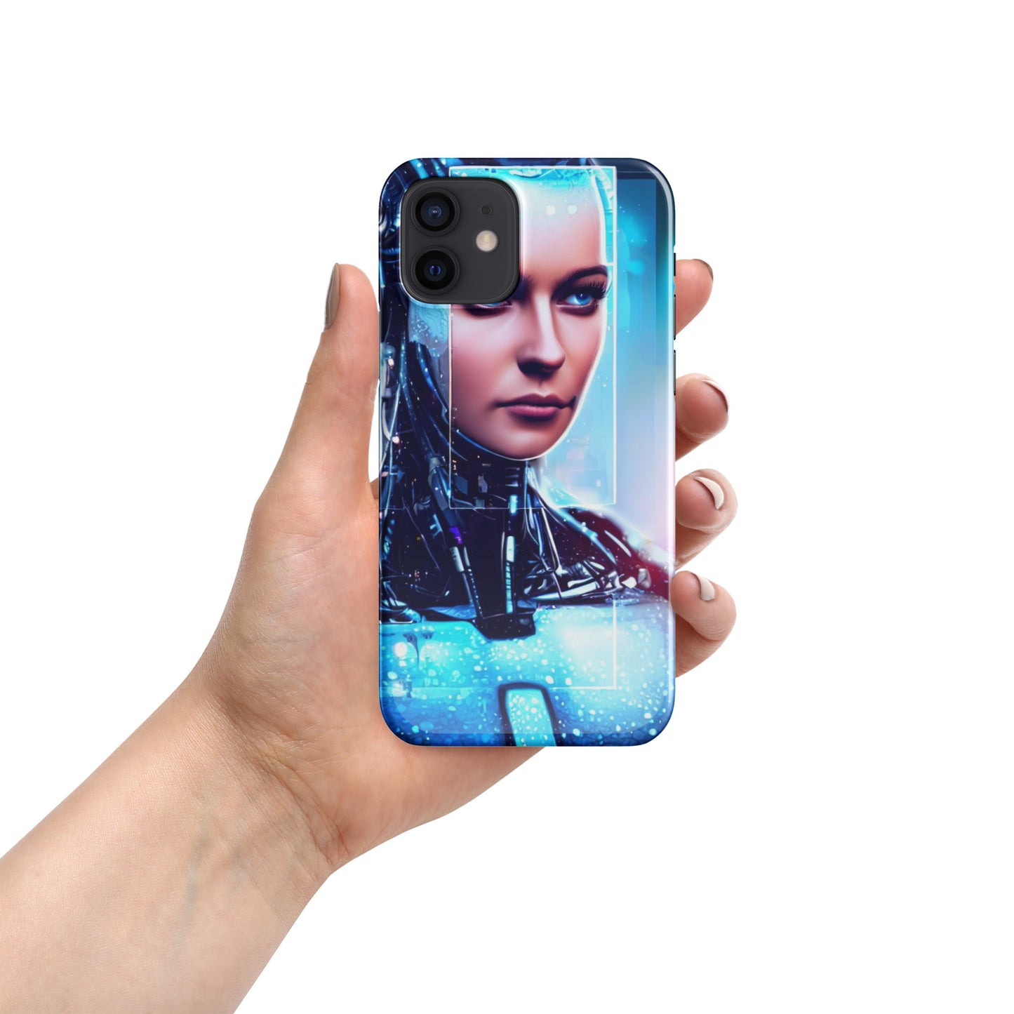 AI Human Robot Snap case for iPhone®