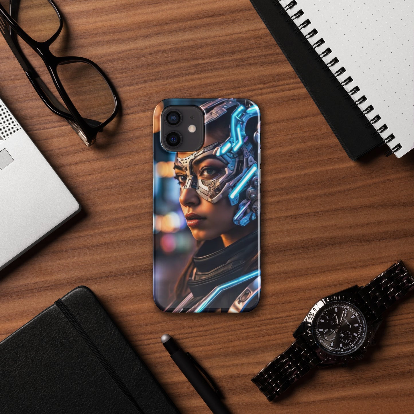 Cyborg Woman Snap case for iPhone®