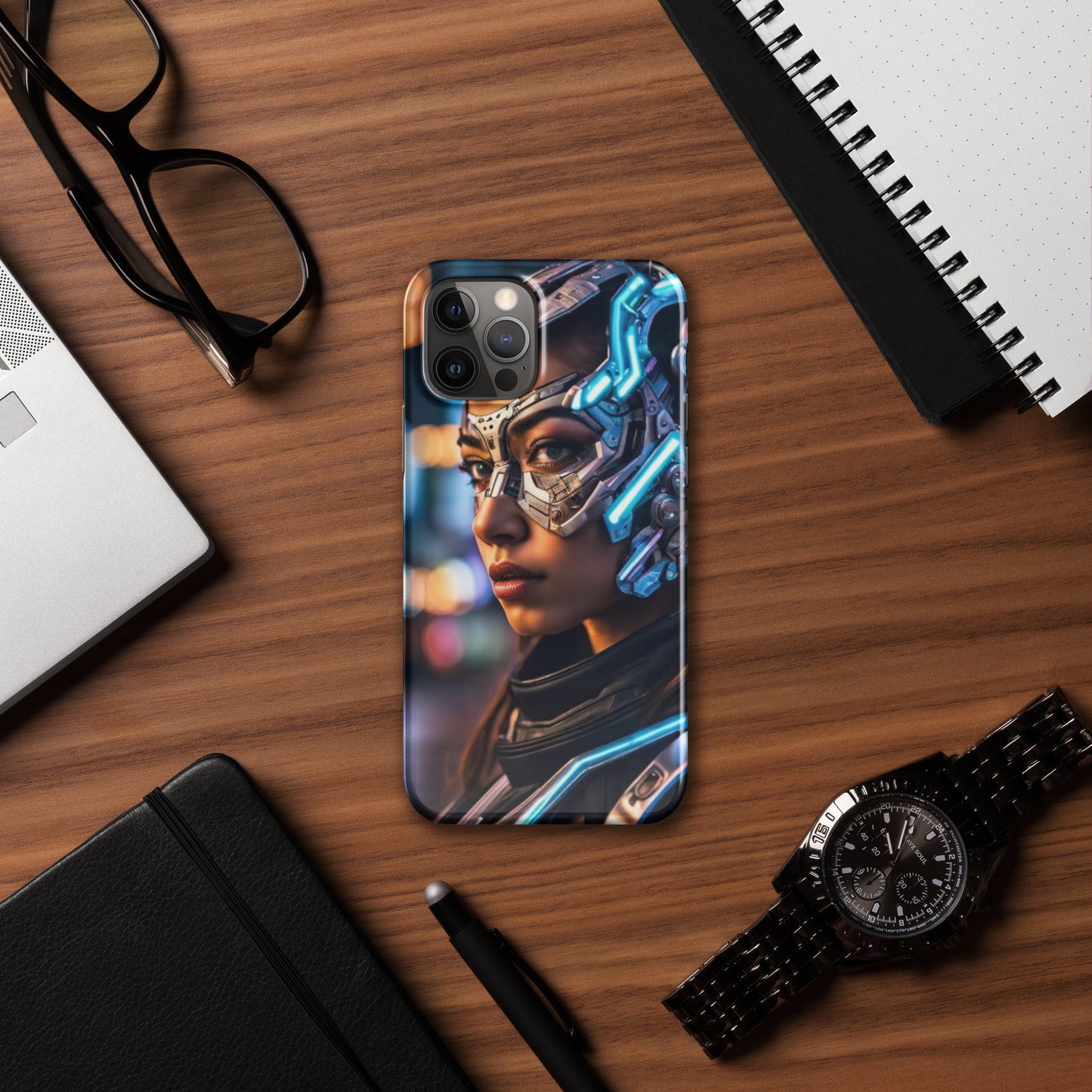 Cyborg Woman Snap case for iPhone®