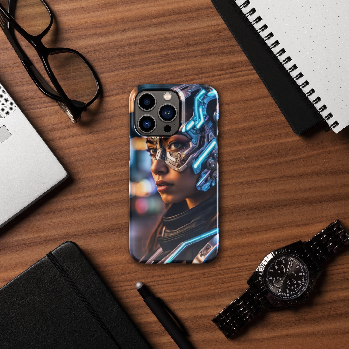 Cyborg Woman Snap case for iPhone®