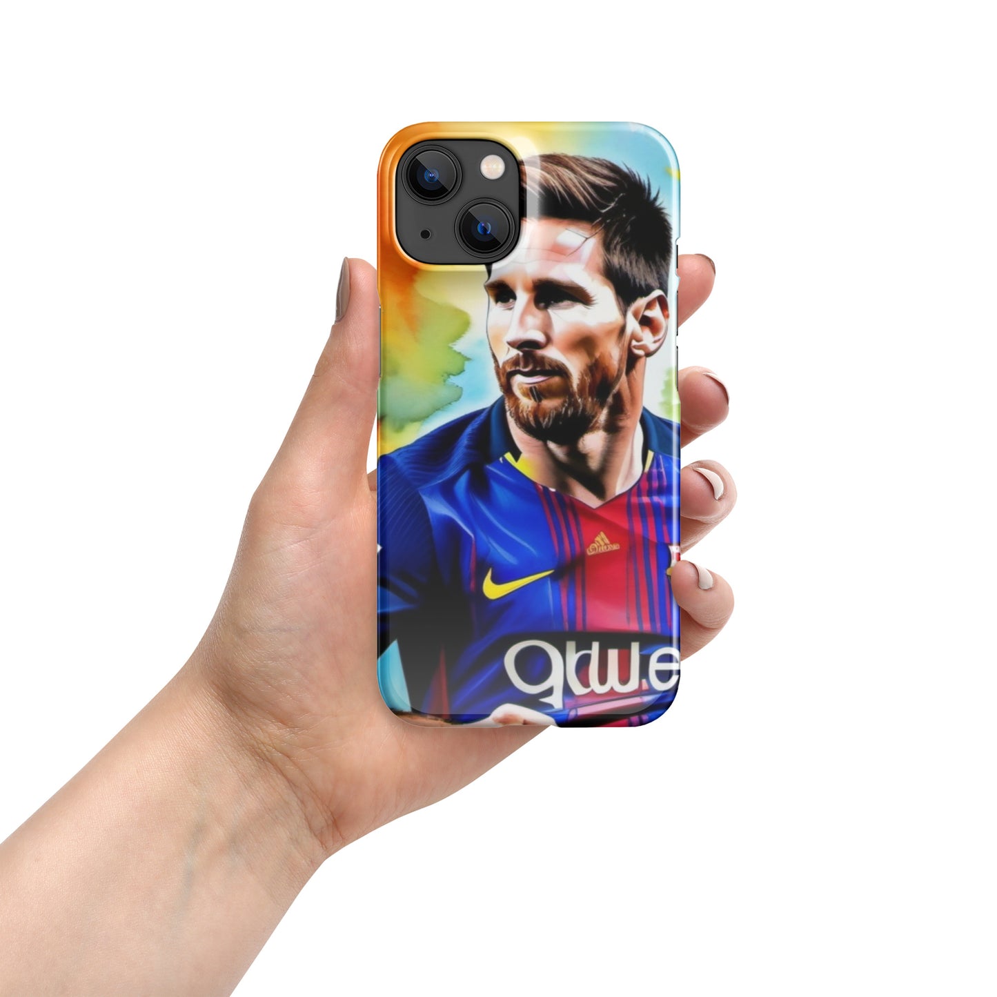 Messi Colourful Artwork Snap case for iPhone®