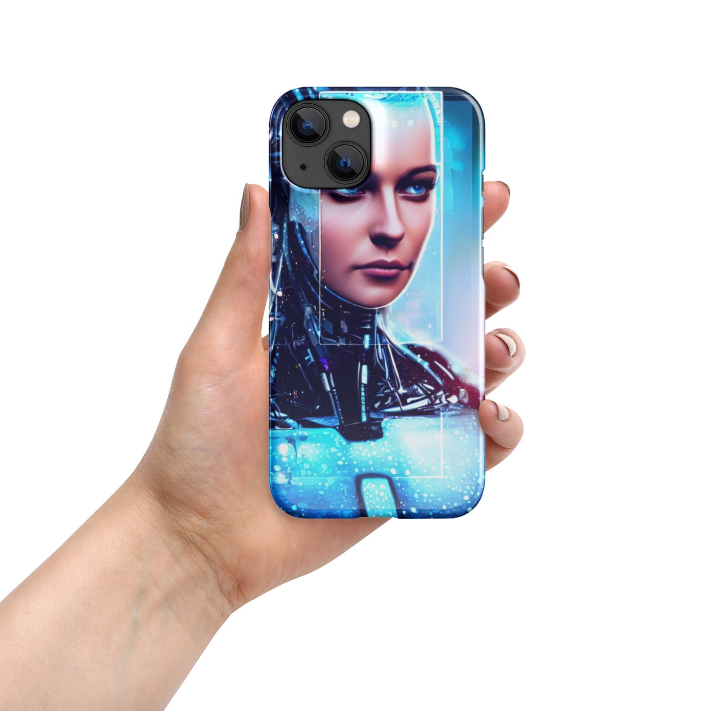 AI Human Robot Snap case for iPhone®