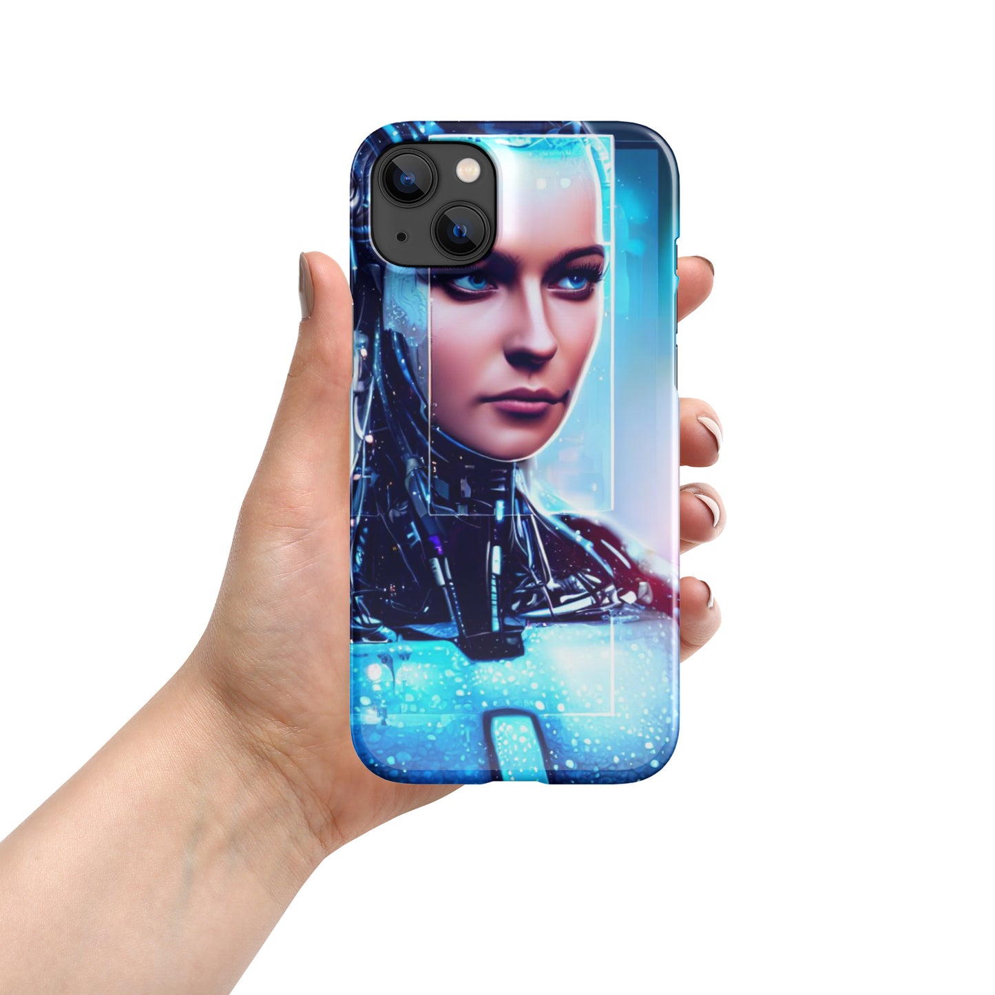 AI Human Robot Snap case for iPhone®