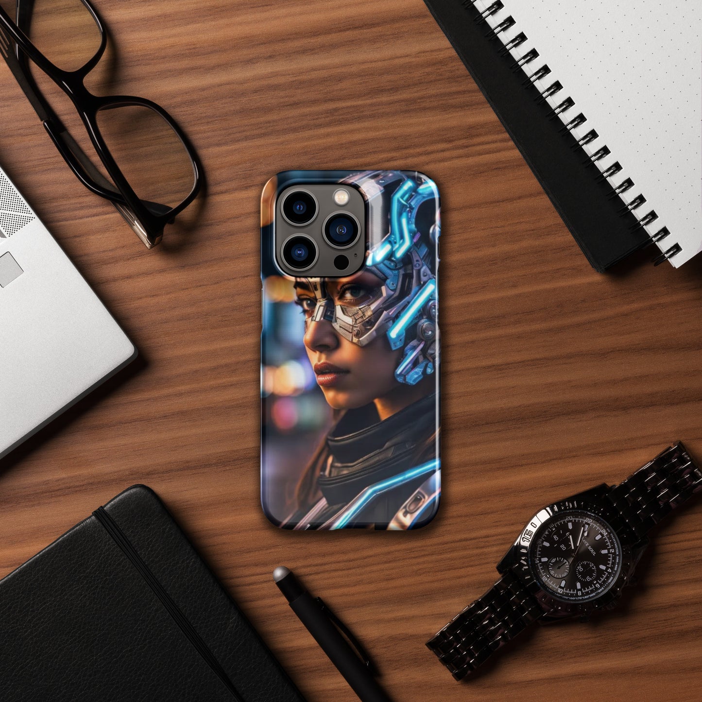 Cyborg Woman Snap case for iPhone®