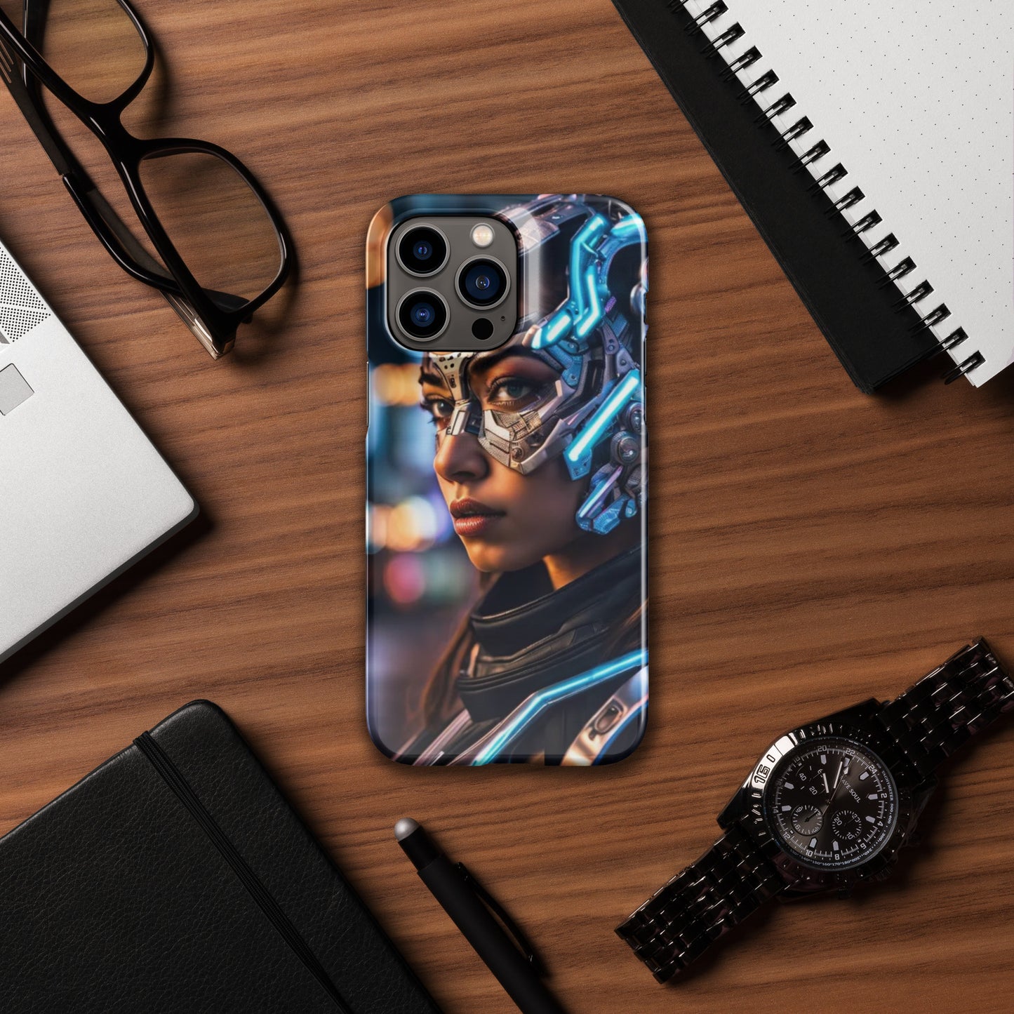 Cyborg Woman Snap case for iPhone®