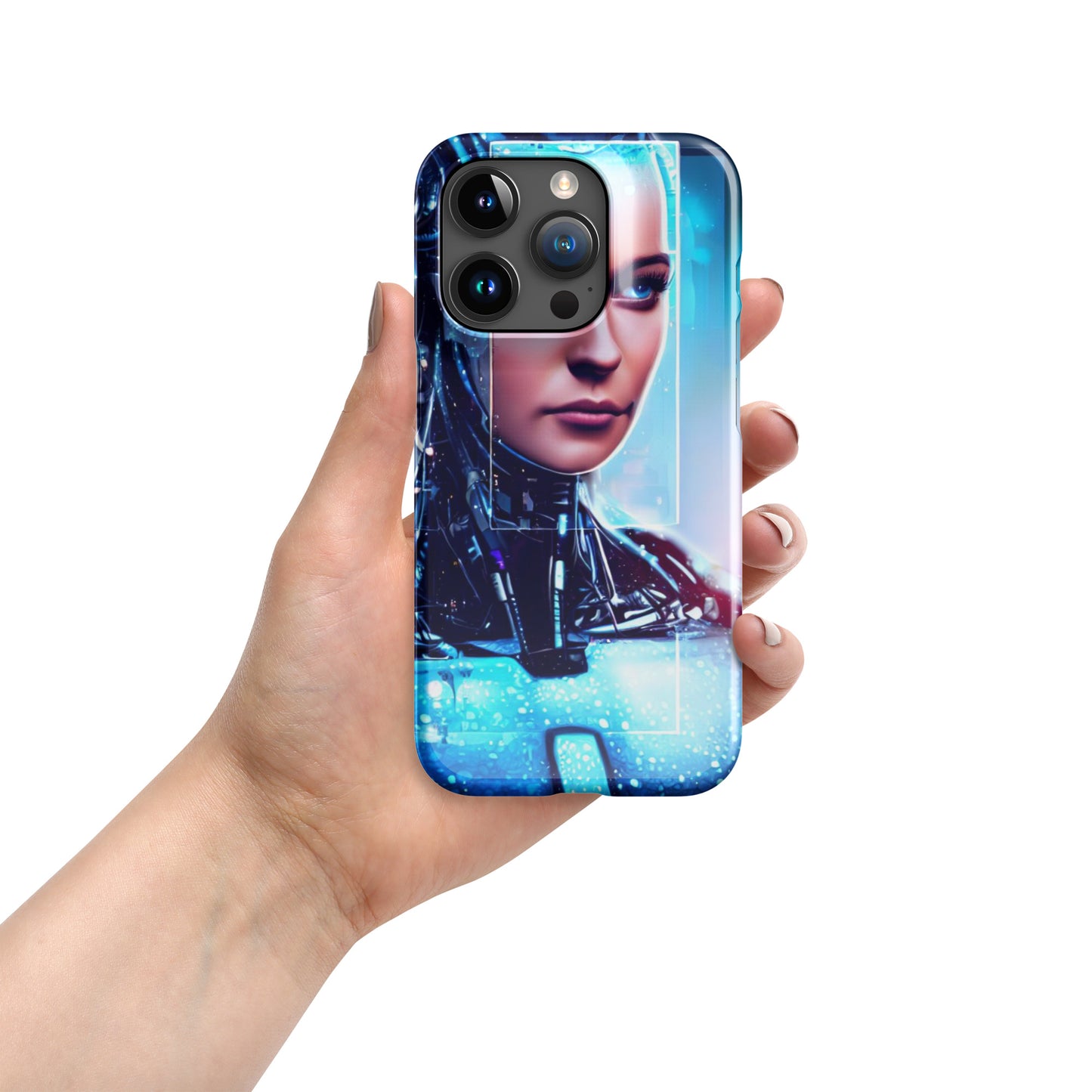 AI Human Robot Snap case for iPhone®