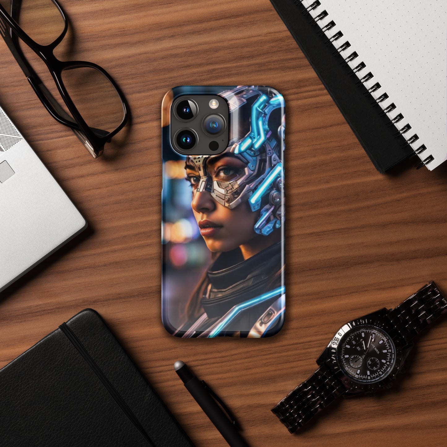 Cyborg Woman Snap case for iPhone®