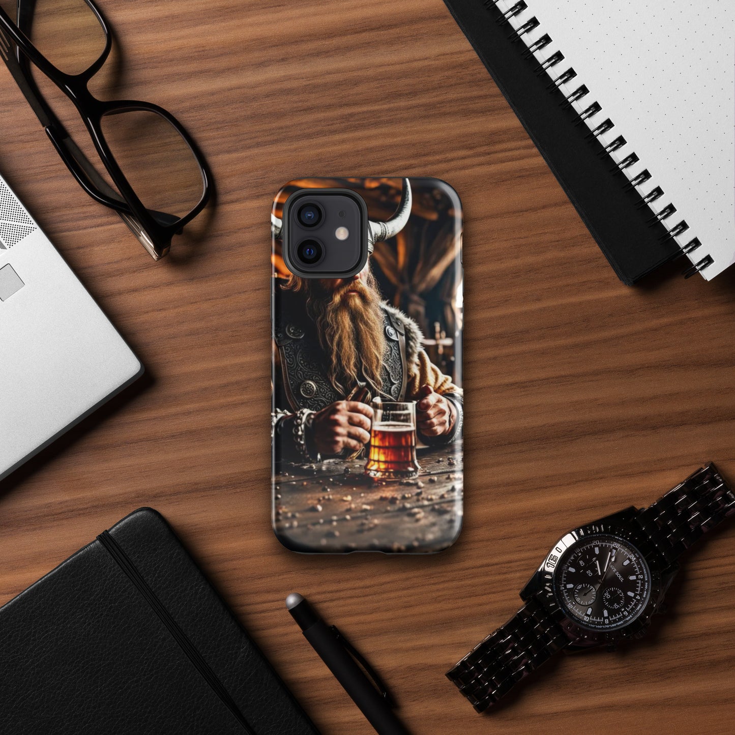 Viking Drinking Mead Tough Case for iPhone®