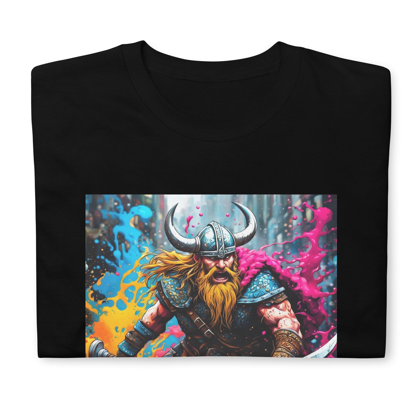 Vibrant Viking Short-Sleeve Unisex T-Shirt