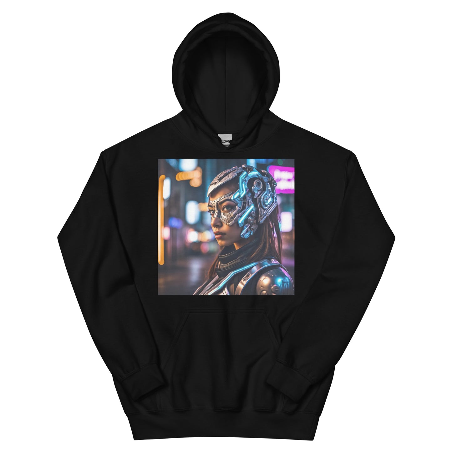 Cyborg Woman Unisex Hoodie