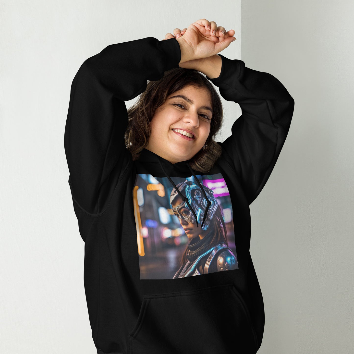 Cyborg Woman Unisex Hoodie