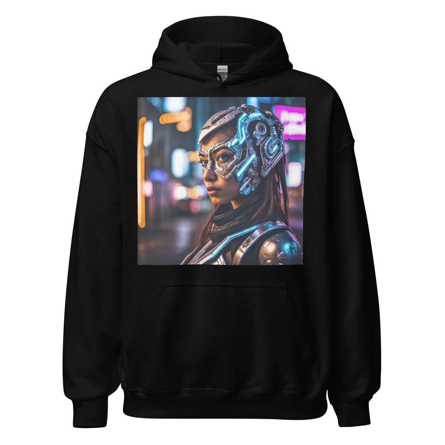 Cyborg Woman Unisex Hoodie