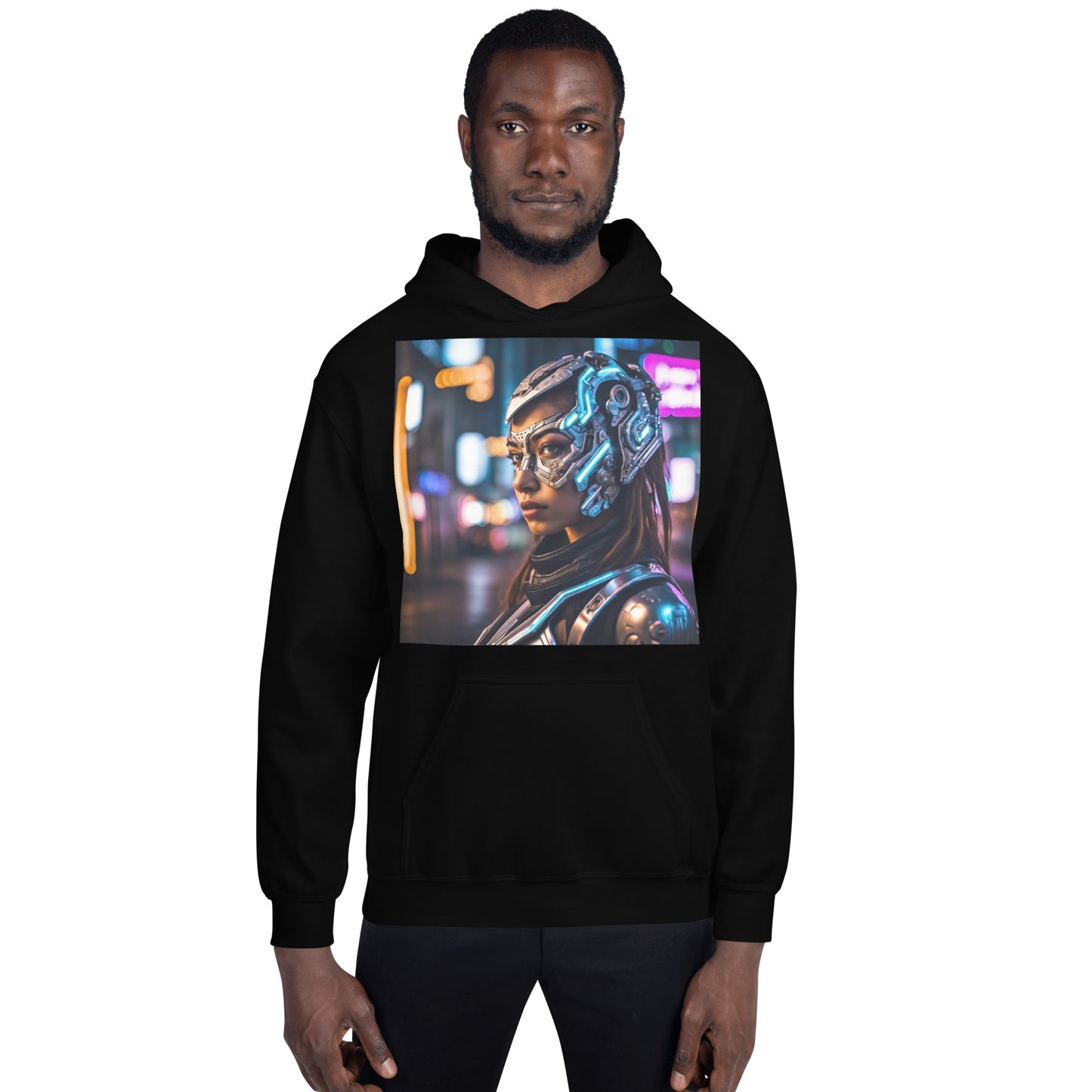 Cyborg Woman Unisex Hoodie