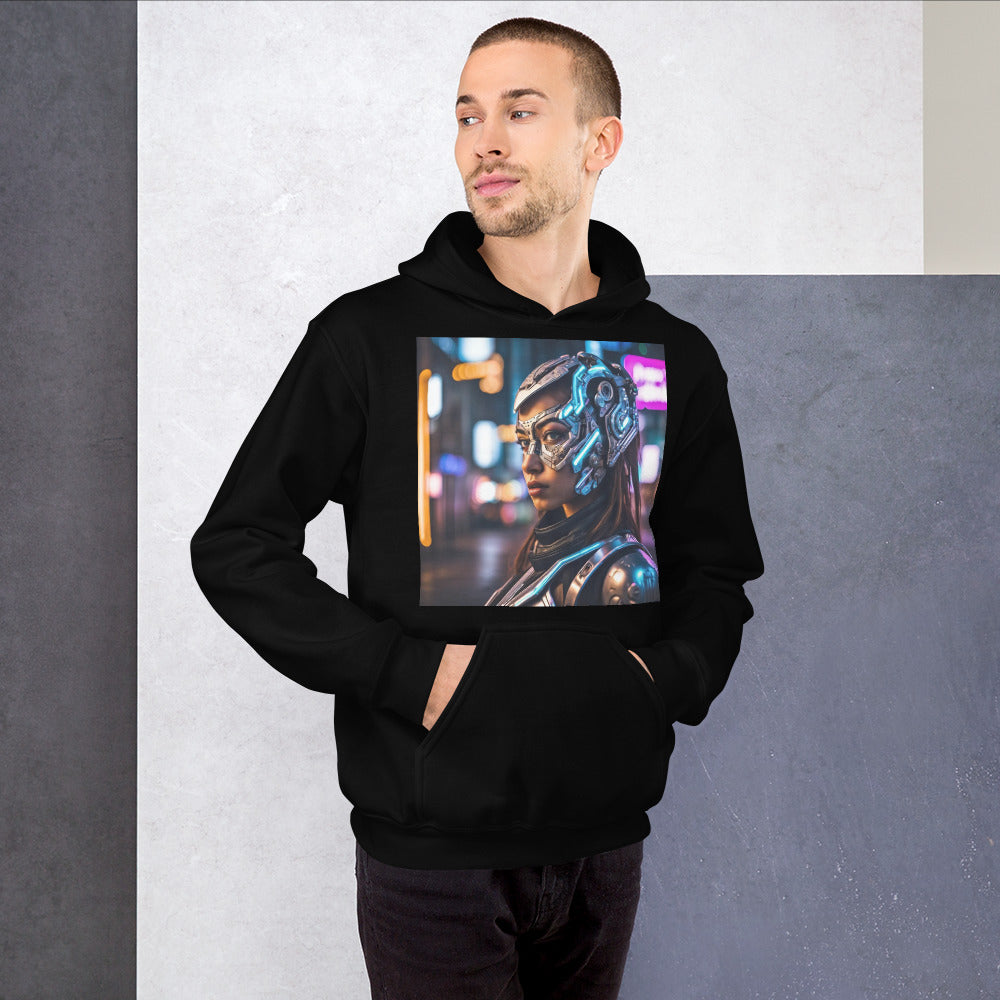 Cyborg Woman Unisex Hoodie