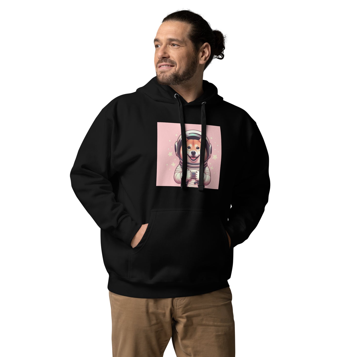 Pink Shiba Unisex Hoodie