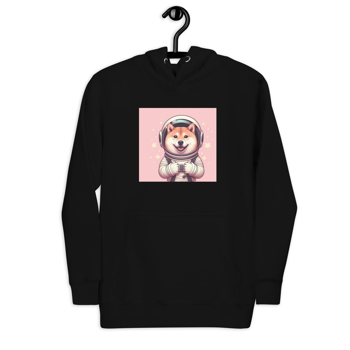 Pink Shiba Unisex Hoodie
