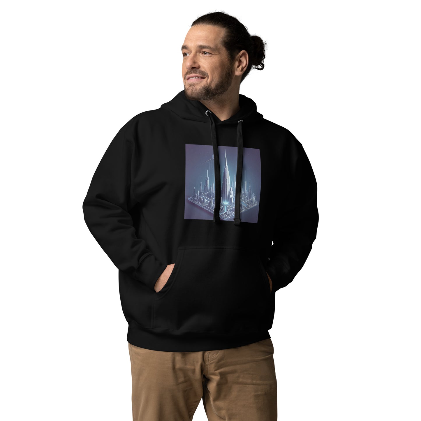 Futuristic City Unisex Hoodie