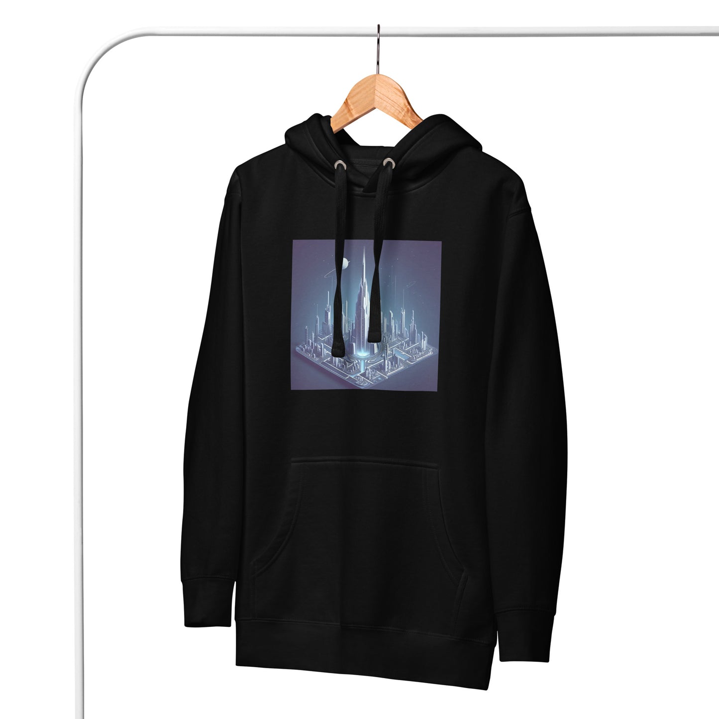 Futuristic City Unisex Hoodie