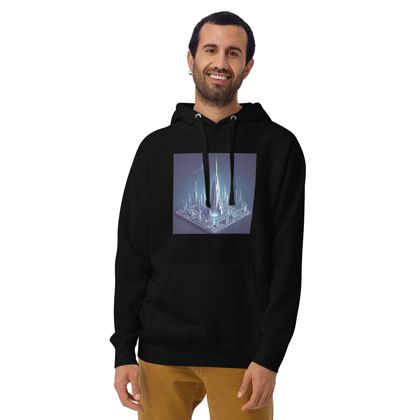 Futuristic City Unisex Hoodie