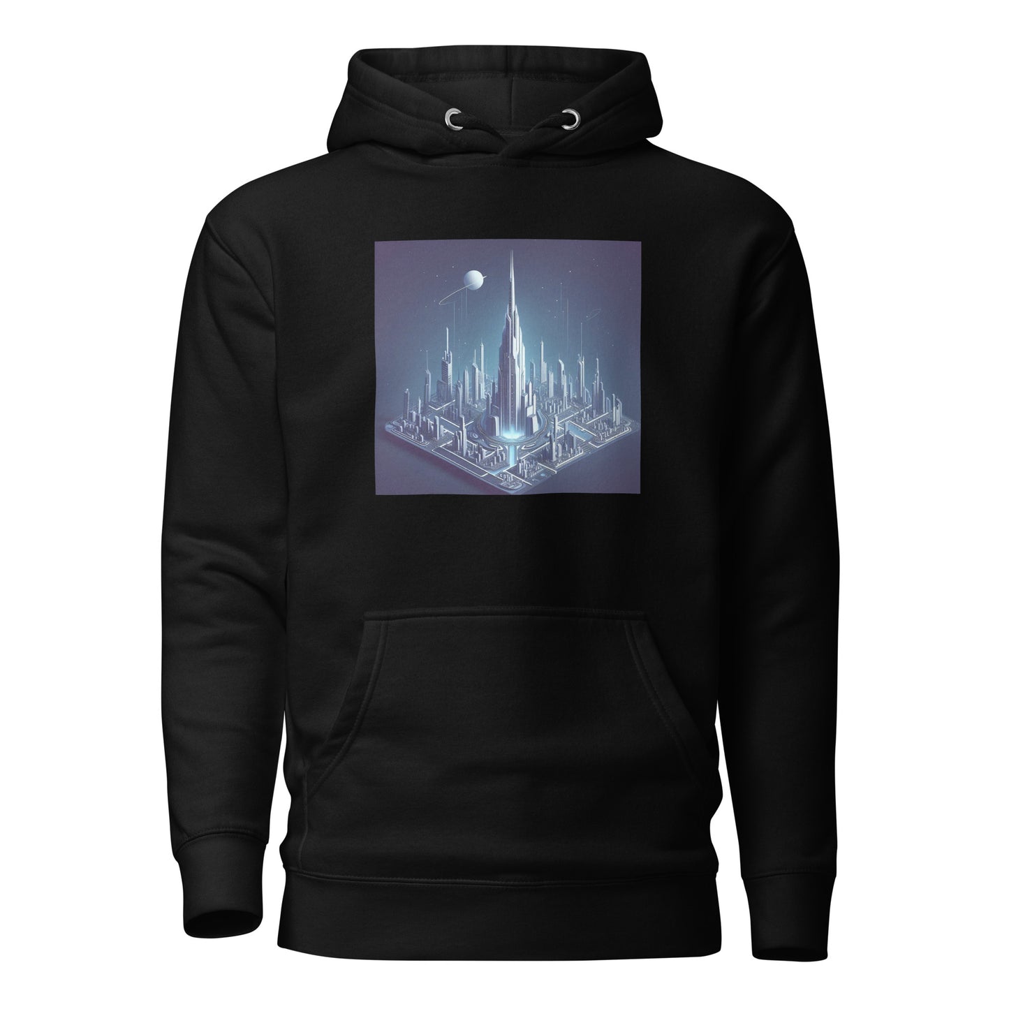 Futuristic City Unisex Hoodie