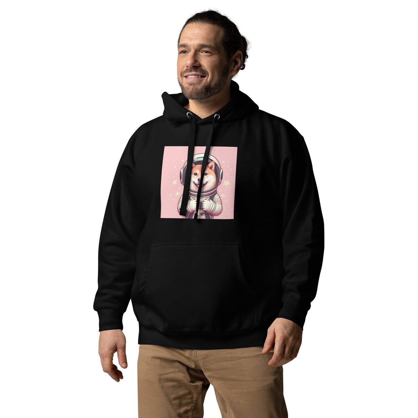Pink Shiba Unisex Hoodie