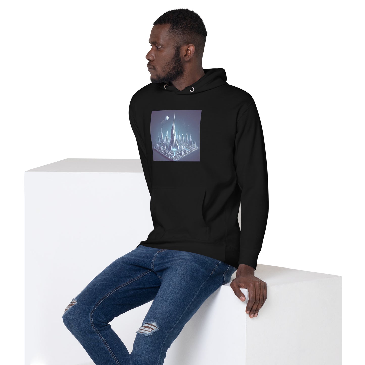 Futuristic City Unisex Hoodie