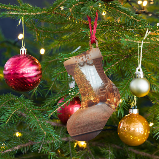 Christmas Evening Wooden ornaments