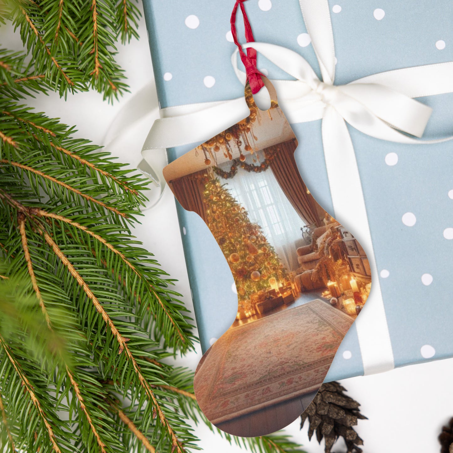 Christmas Evening Wooden ornaments