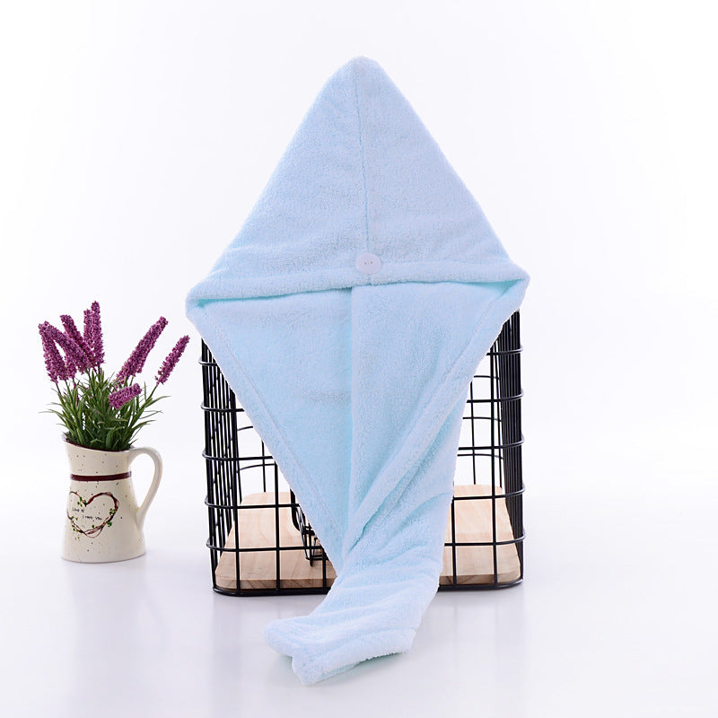 Coral Velvet Quick Drying Hanging Hat