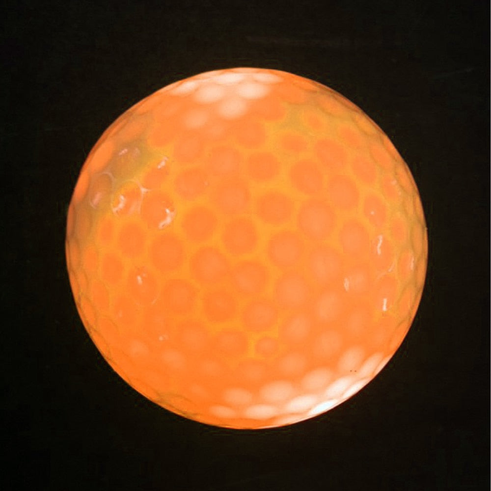 6Pcs Glow Golf Balls LED Golf Balls Glow in The Dark Golf Balls Flashing Golf Ball Light up Long Lasting Bright Night