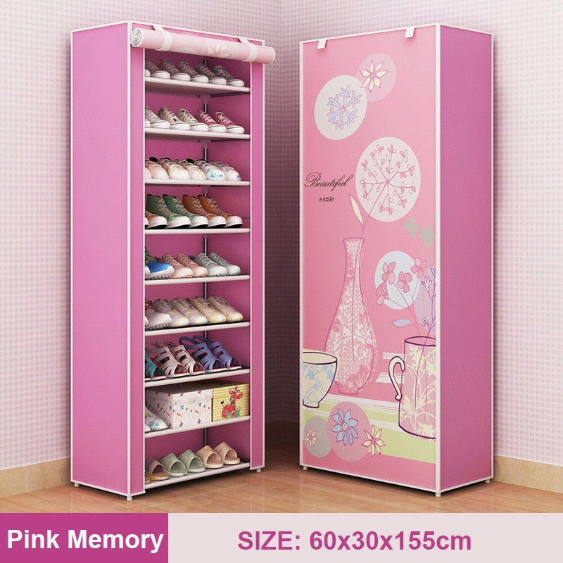 Multilayer Cabinet And Shoe Racks Multiple Styles And Colours