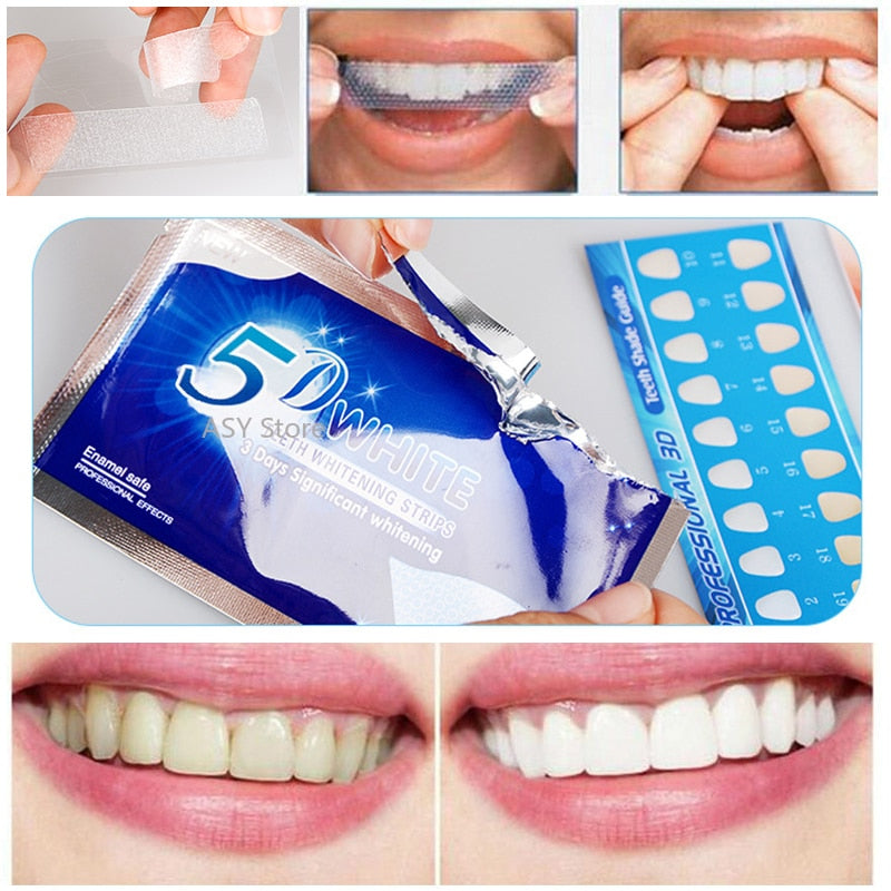 5D Gel Teeth Whitening Strips