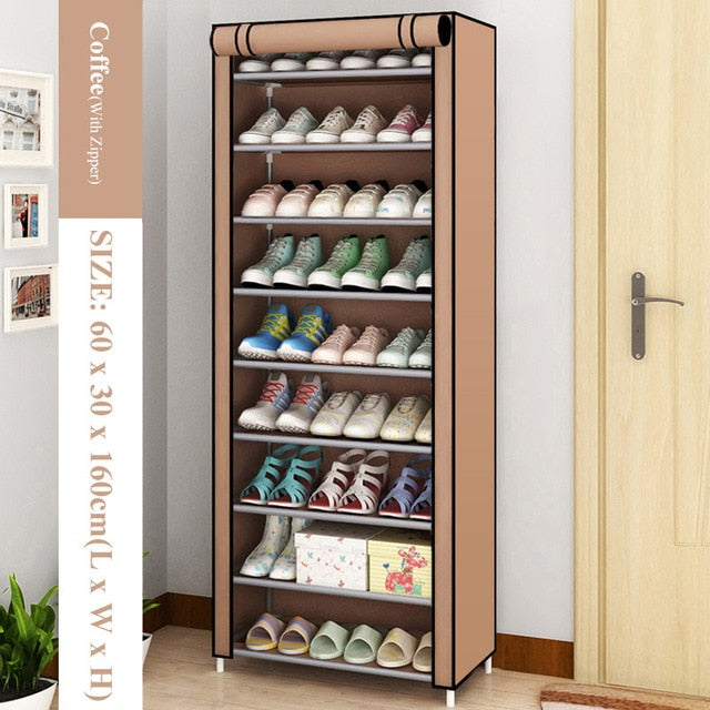 Multilayer Cabinet And Shoe Racks Multiple Styles And Colours