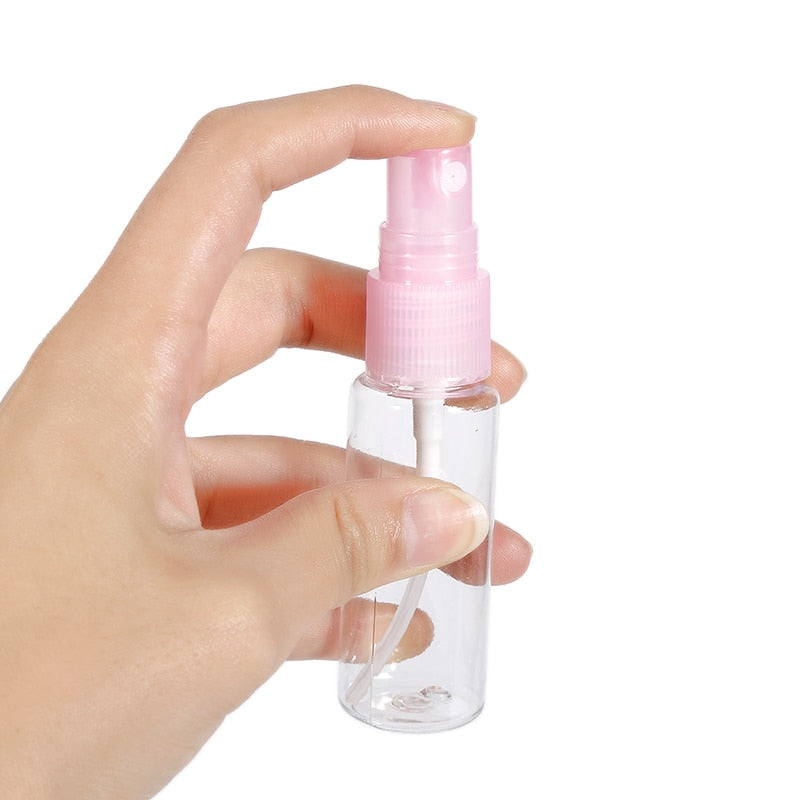 Travel Spray Plastic Transparent Bottle