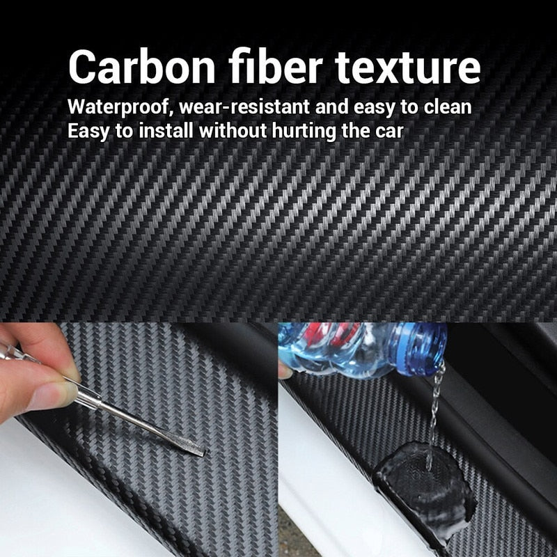 Carbon Fibre Car Protection Film Anti Scratch And Waterproof