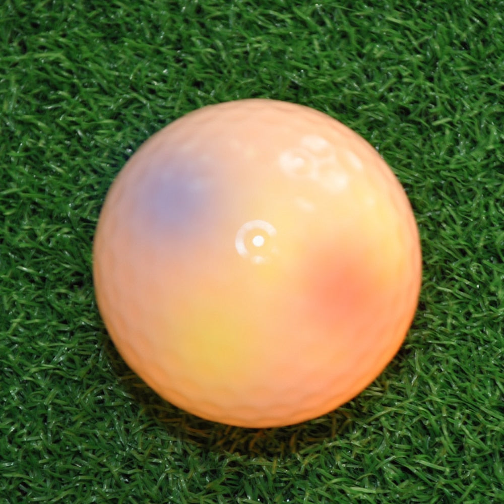 6Pcs Glow Golf Balls LED Golf Balls Glow in The Dark Golf Balls Flashing Golf Ball Light up Long Lasting Bright Night