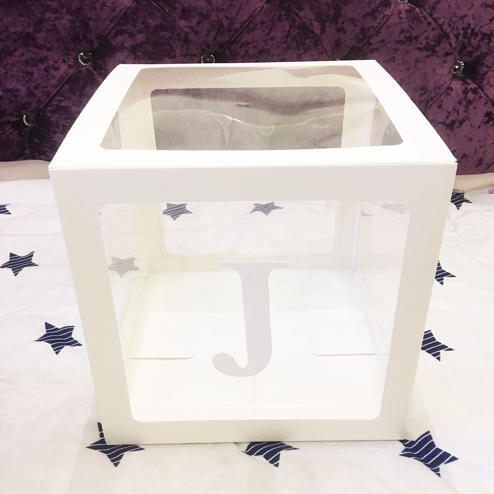 30cm Baby Shower Box Balloon Air Balls First 1 1st Birthday Party Decorations Kids Baloon Ballons Babyshower Wedding Boy Girl