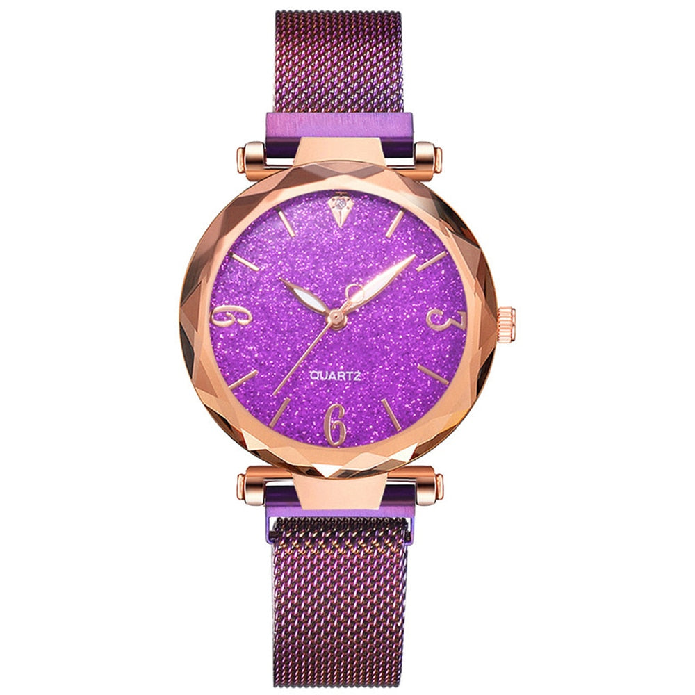 Rose Gold Womens Quartz Watch